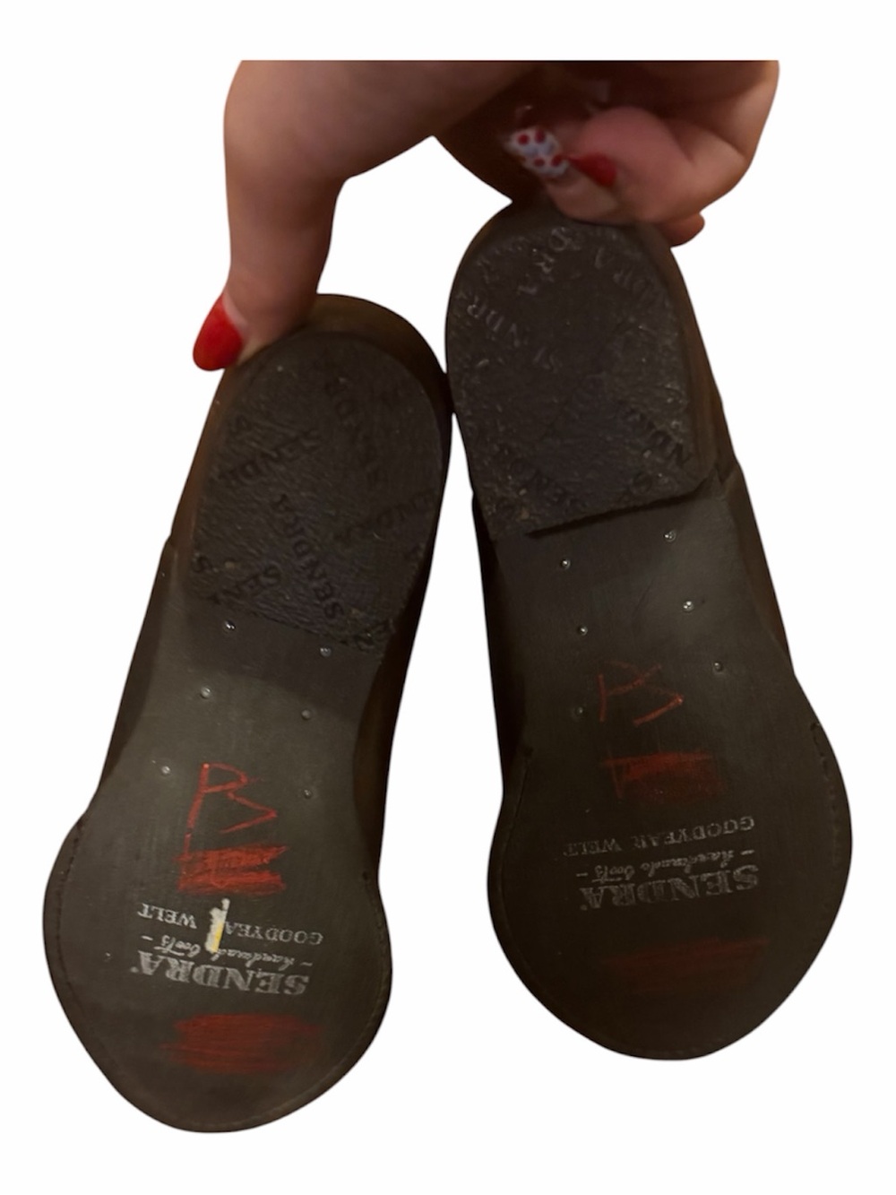 Sendra brown ankle western booties made in Spain - Picture 3 of 5